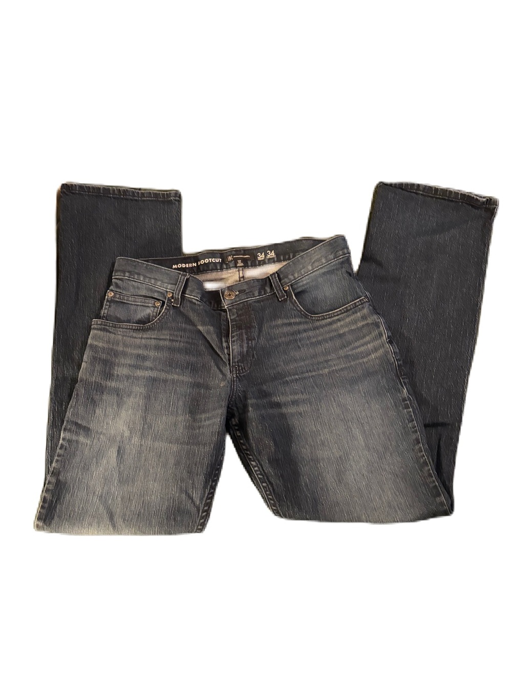 INC International Concepts Men’s Modern Bootcut Jeans 34x34 Medium Wash